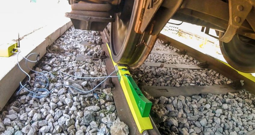POWERVE sul binario mentre la ruota sta per salire
