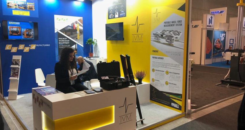 Lo stand di IVM a Innotrans 2018