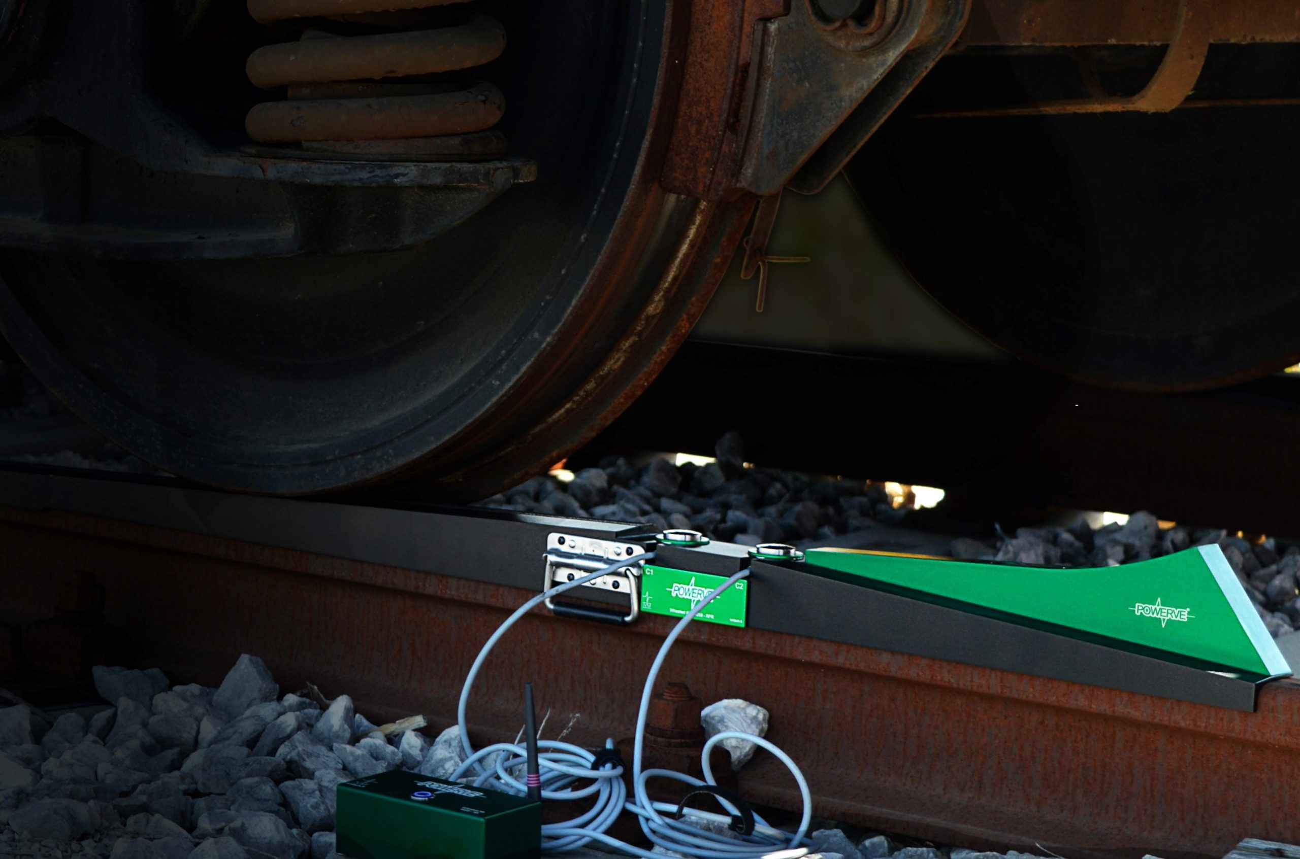 Portable train scale