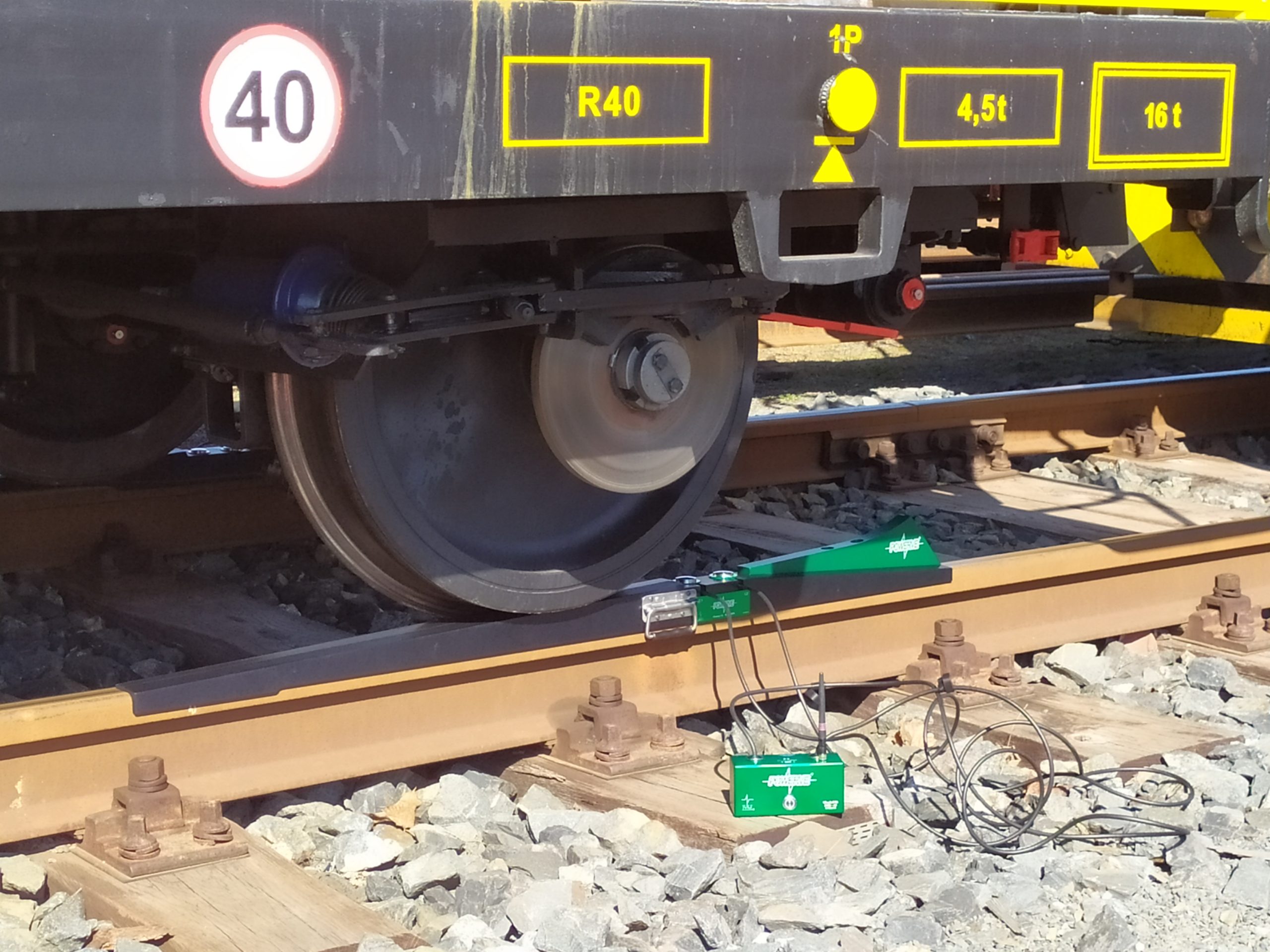 Rolling stock Weighing